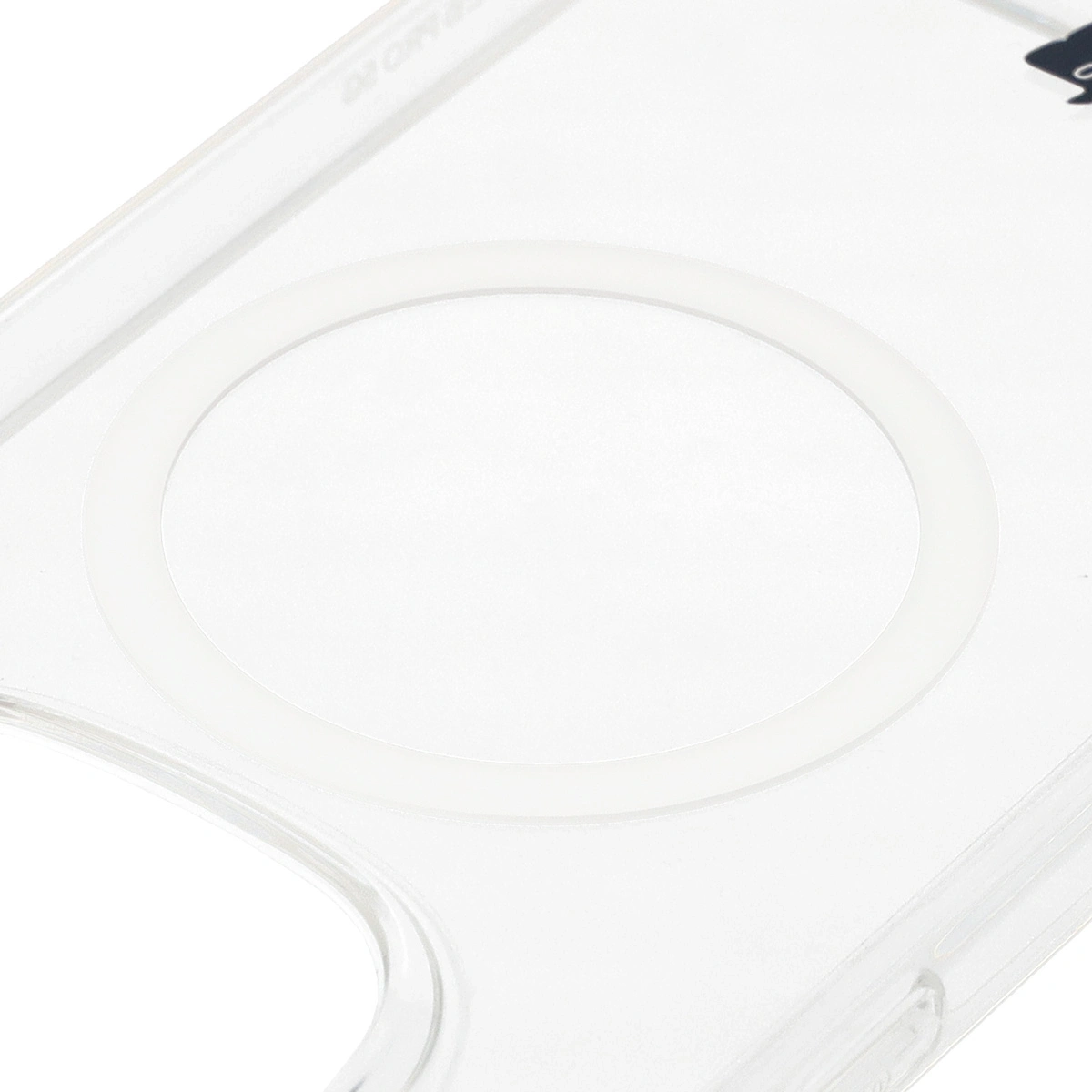 Pierścień magnetyczny w etui Bizon Case CrystalO do Xiaomi Redmi Note 15 Pro 5G